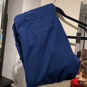 Blue dress pants